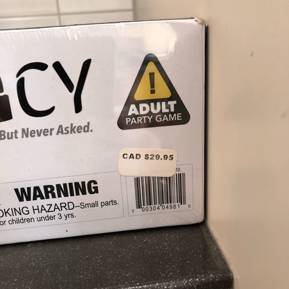 NWT Privacy Party board game - Picture 4 of 12